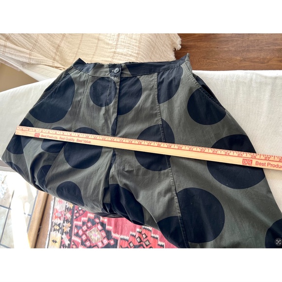ALEMBIKA URBAN Carnevale Balloon Pants in Green/Black Dots - 1 (U.S. 6-8) - Picture 11 of 13
